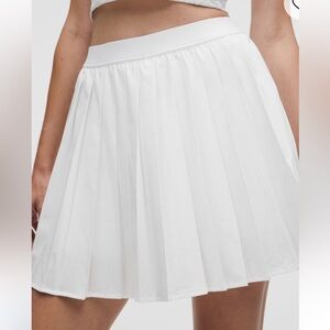 Lululemon Athletica White Skater Skirt